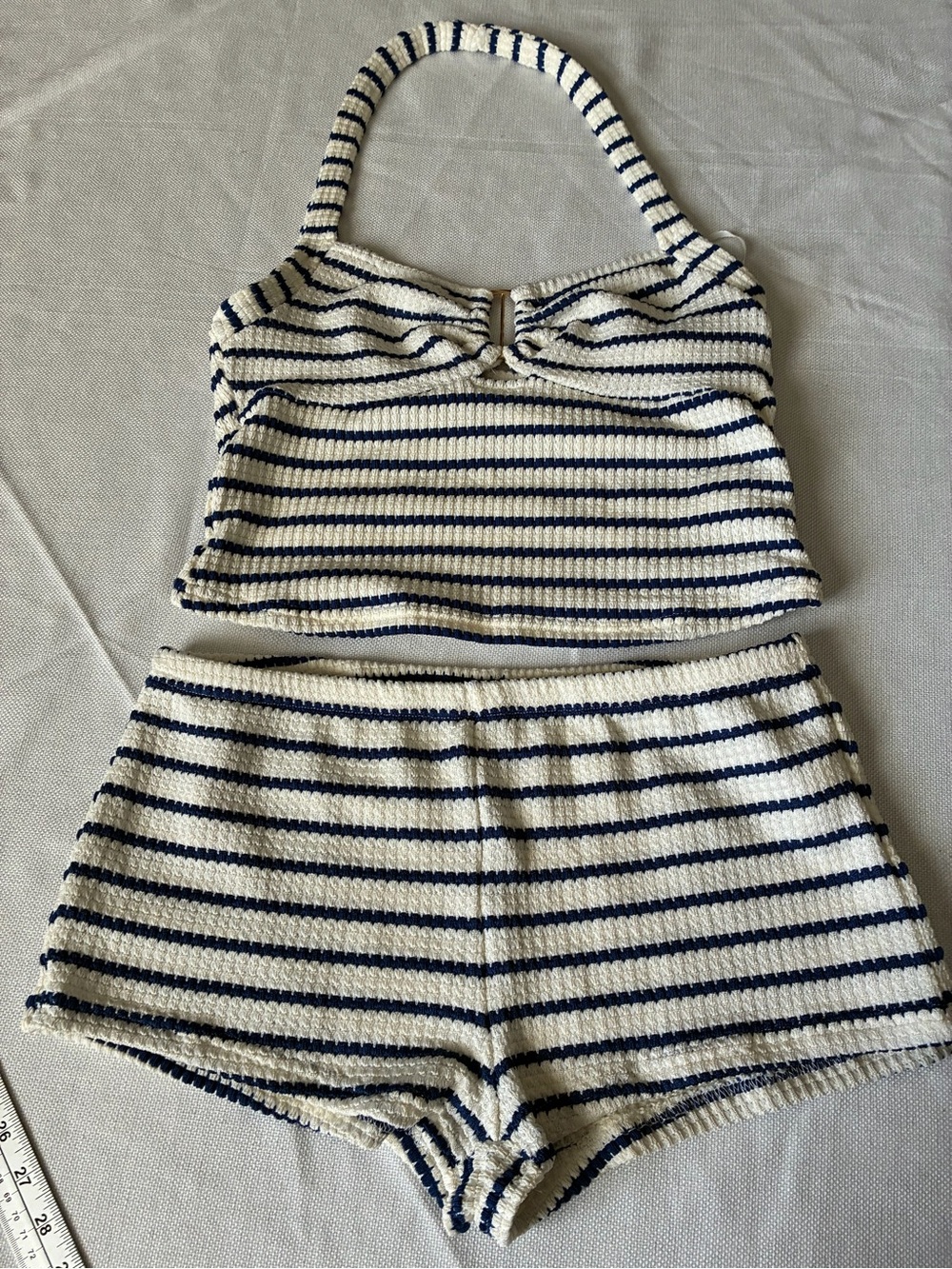 SHEIN Striped Set